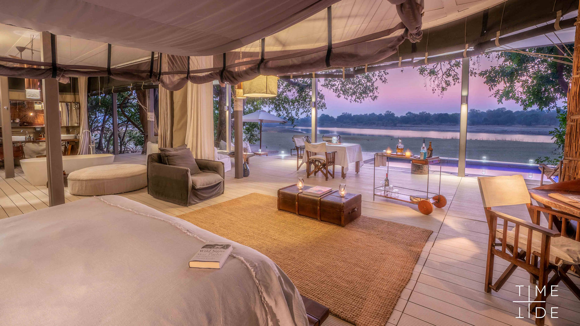 Chinzombo Luxury Safari Tent 5
