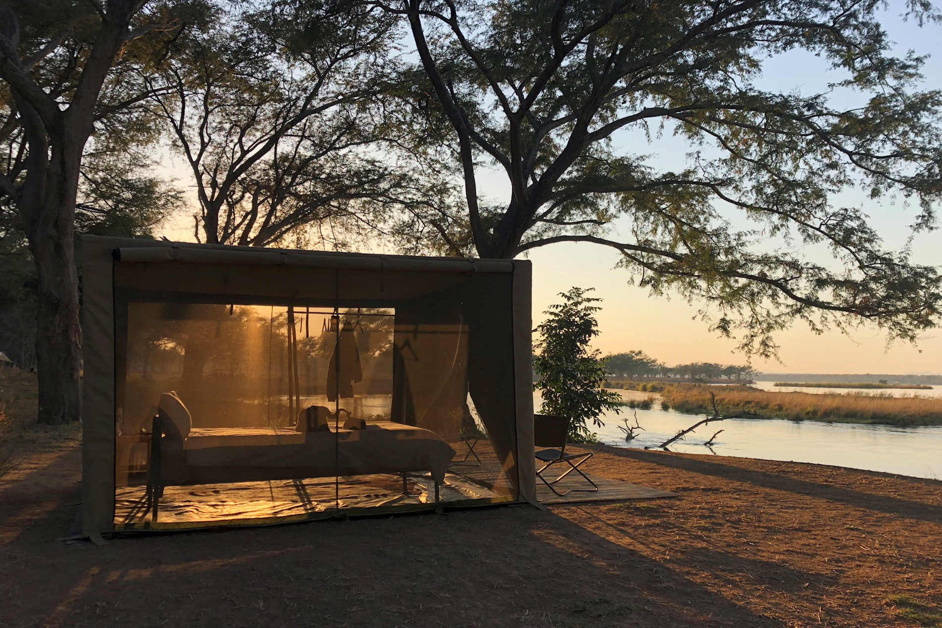 Flycamping+tent+lower+zambezi